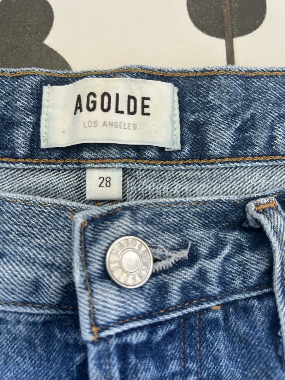 Agolde Parker Shorts (long) - Picture 5 of 9